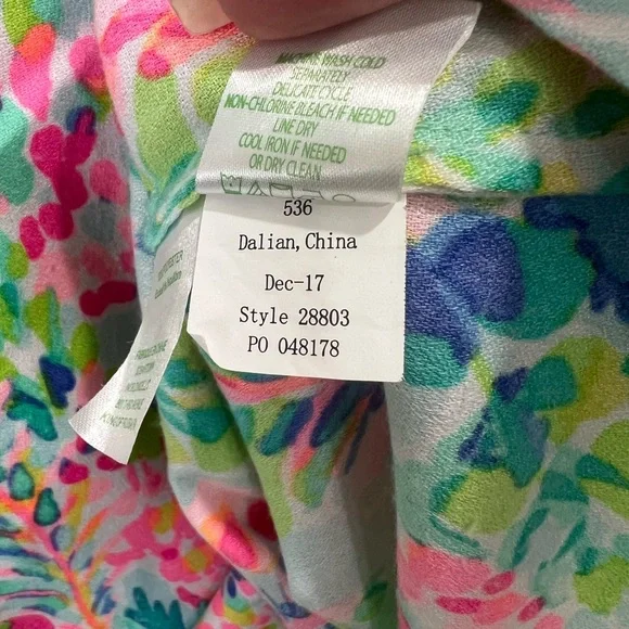 Lilly Pulitzer Catch The Wave girl dress - Picture 8 of 8